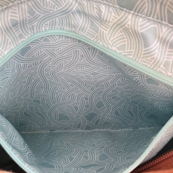 The Sak Ventura convertible backpack in tan/brown Embosses leather - Picture 12 of 14